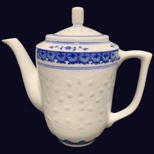 景徳鎮ティーポットのフロント写真